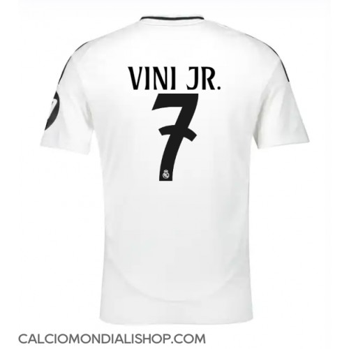 Maglie da calcio Real Madrid Vinicius Junior #7 Prima Maglia 2024-25 Manica Corta